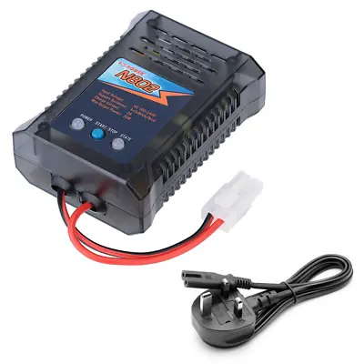 7.2v - 9.6v Battery NiMH Fast Charger 2A 20W For RC Car Tamiya & Deans Adapter • £20.99