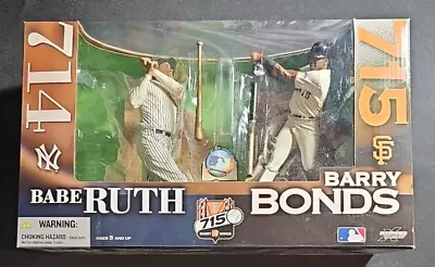 2006 McFarlane Baseball BARRY BONDS & BABE RUTH COMMEMORATIVE 2-PACK New In Box • $4.99