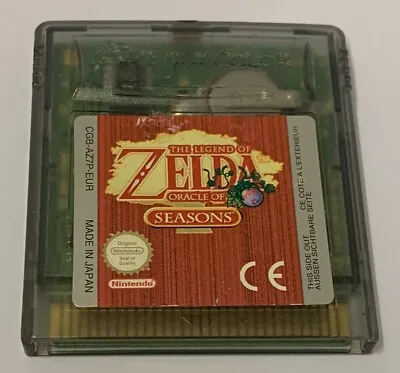 The Legend Of Zelda Oracle Of Seasons Nintendo Game Boy Color Game VGC Free Post • £42.46