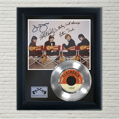 Monkees  Im A Believer  Framed Silver Reproduction Signed Record Display • $129.95