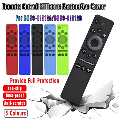 New Remote Control Cover Silicone Case For Samsung Smart TV BN59-01312A/01312B • $7.94