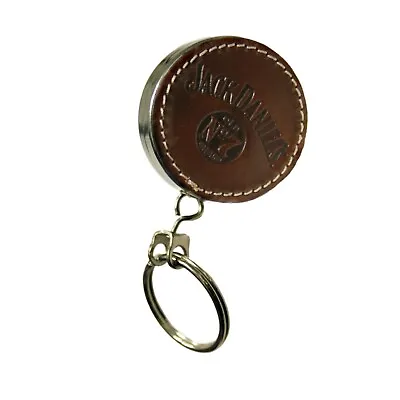 Jack Daniel's Western Leather Extendable Keychain (2271) • £7.99