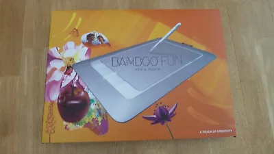 Bamboo Fun Craft Pen And Touch Tablet CTH-661 By Wacom With CDs Clean & Works! • $24.99