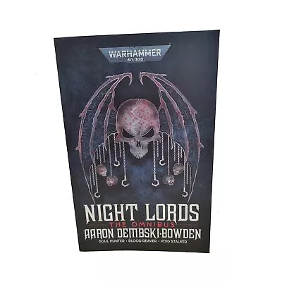 Warhammer Black Library - Night Lords: The Omnibus (Paperback) • $25.99