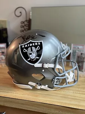 Marcus Allen Signed Raiders F/s Speed Authentic Helmet Beckett Coa • $400