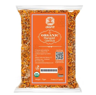 $7.99 • Buy Organic Calendula Officinalis (Marigold) Calendula Flowers Dried 100% Premium
