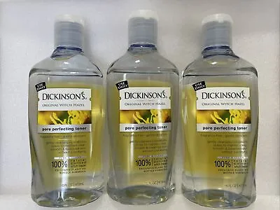 $27.99 • Buy Dickinson's Witch Hazel Toner Pore Perfecting Toner 16oz ( 3 Bottles ) Yellow