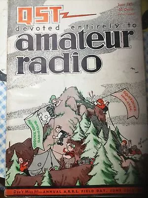 QST Amateur Radio March 1955 Magazine Elementary TV Trouble Shooting • $10