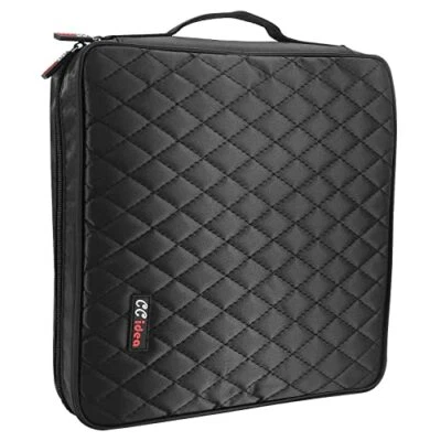 $25.69 • Buy Ccidea 200 Capacity Cd/dvd Case Holder Portable Wallet Disc Storage Binder Nylon