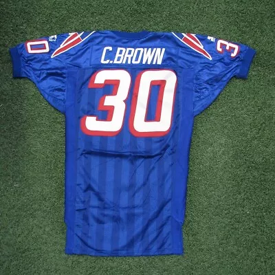 1995 Corwin Brown Team Issued Royal New England Patriots Jersey • $120