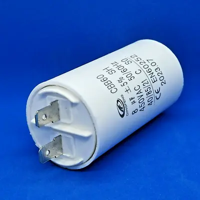 SIMPSON WESTINGHOUSE ELECTROLUX HOOVER DRYER RUN CAPACITOR 8uF 2pins • $7.99