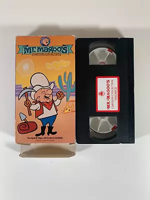 Mr. Magoo:  Go West Magoo  -Cartoon Collection - Vol 2 1988 VHS Tested • $6.97