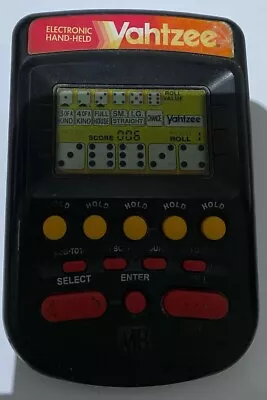 Yahtzee Electronic Handheld Game 1995 Milton Bradley - FREE POSTAGE • $35