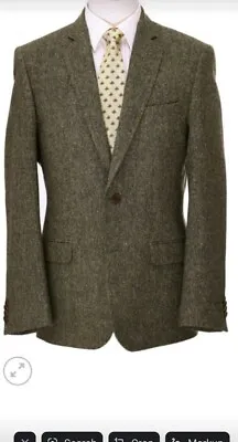 Magee Handwoven Donegal Tweed Zurich Blazer Jacket Size 44 Pure New Wool  • £79.99