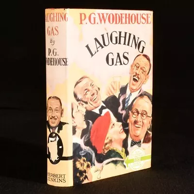 1950 Laughing Gas P G Wodehouse Sixth Printing Dust Wrapper • £182