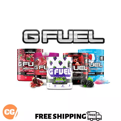 GAMMA LABS G FUEL Tub 40 Serves FREE SHIPPING Over 40+ Flavours | GFUEL ENERGY • $64.95