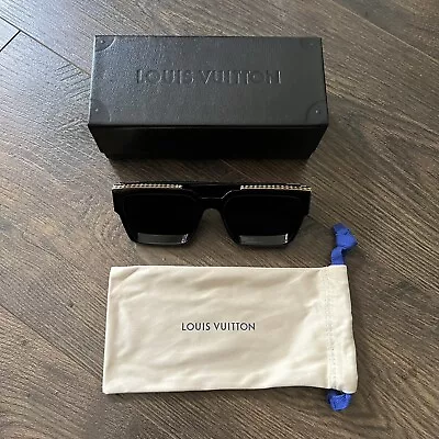 Louis Vuitton Sunglasses 1.1 Millionaires NEW Black Gold VIRGIL ABLOH • $850