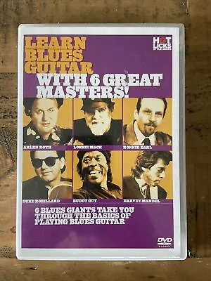 Learn Blues Guitar With 6 Great Masters - DVD (2006) Comes With Booklet • £14.95