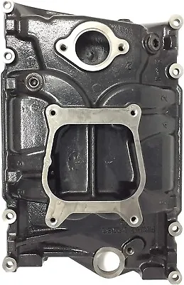 4.3L 4BBL Cast Iron Intake Manifold Vortec 4.3 V6  Mercruiser Volvo Penta Marine • $299.50