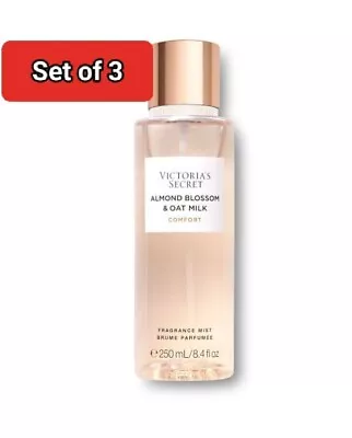 Victoria's Secret Almond Blossom & Oat Milk Body Mist 8.4 Fl Oz (set Of 3) • $39.95
