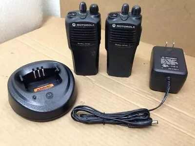 Lot Of 2 Motorola Radius Cp150 Radio Aah50kcc9aa1an  • $125