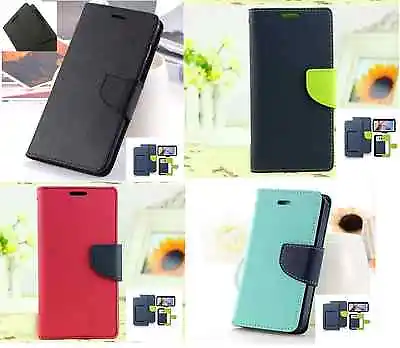 Case Universal For UMIDIGI S2 Cover Flip Book Stand Portfolio Eco Leather • $12.67