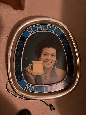 Schlitz Malt Liquor Light Sign Vintage • $500