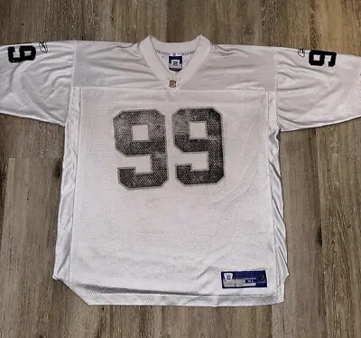 Reebok Oakland Raiders Warren Sapp Football Jersey Size XL Men’s • $12.99