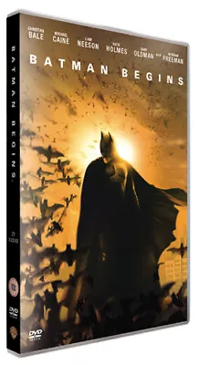 Batman Begins DVD (2005) Christian Bale Nolan (DIR) Cert 12 Fast And FREE P & P • £1.99
