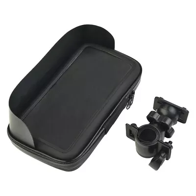 £16.38 • Buy UK-Motorcycle Handlebar Mount Holder With Waterproof Case For 6.5GPS Sat NAV Set