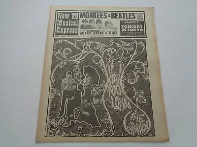 NEW MUSICAL EXPRESS - JULY 1st 1967 - MONKEES BEATLES PROCOL HARUM PINK FLOY • £6.99