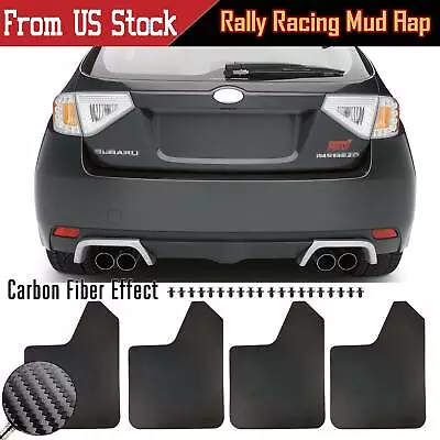 For Subaru Legacy Impreza WRX STI Rally Racing Mud Flaps Mudguards Splash Guards • $23.91