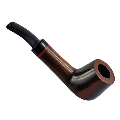 Mr. Bróg Fajka New Handmade Tobacco Pear Wood Pipe No. 51 Amigo Brown Gift  • $24