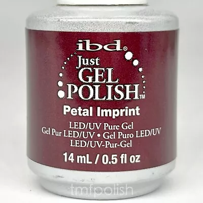Brand New IBD Just Gel Nail Polish - Petal Imprint - Full Size • $8.50