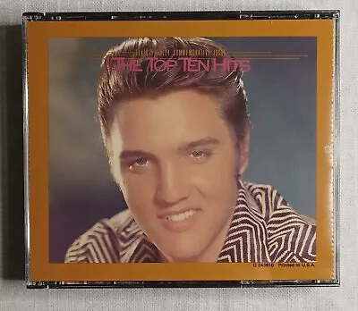 Elvis Presley - The Top Ten Hits 2 CD Set 1995 • $3.95