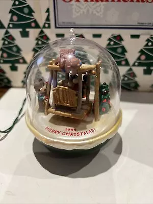£17.99 • Buy Forest Frolics 7 Magic Light Motion Christmas Hallmark Keepsake Ornament In Box
