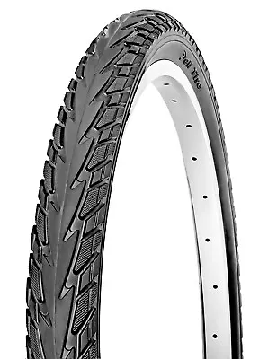 DELI TIRE 700 X 35c Folding Bead Slick Hybrid Road Bike Bicycle Tire 35mm • $17.99