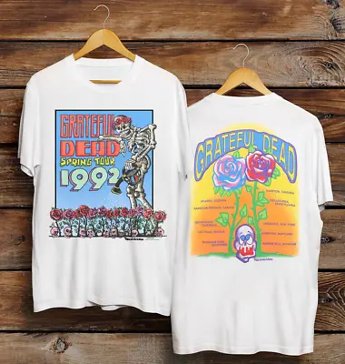 GRATEFUL DEAD 1992 Spring Tour Vintage T Shirt Size S-4XL 2 SIDE U2104 • $33.99