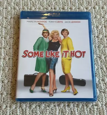 NEW - SEALED - Some Like It Hot (Blu-ray 1959) - Marilyn Monroe Tony Curtis • $7.49