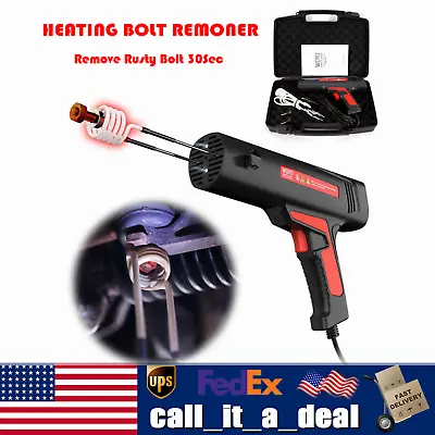 Induction Ductor Magnetic Heater Kit Bolt Remover Flameless Heat Tool +Soft Coil • $209.96