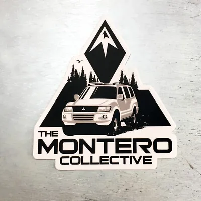 The Montero Collective Gen3 Logo Sticker 2001-2006 Mitsubishi Pajero Shogun  • $5.50