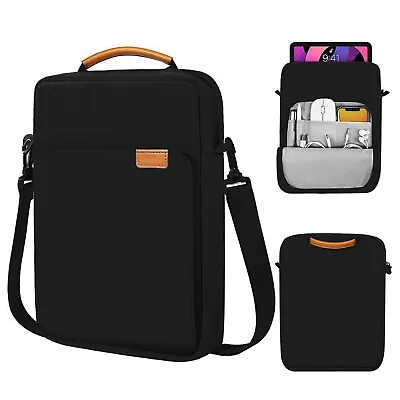 Sleeve Carry Case Shoulder Bag Handbag For 9-11.6'' Lenovo Microsoft HP DELL • £20.39