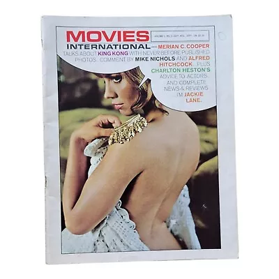 Movies International Magazine 1966 Vol #3 King Kong- Hitchcock -Charlston Heston • $44.50