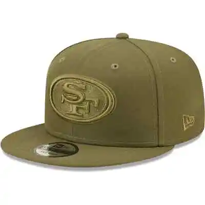 $42.90 • Buy NFL San Francisco 49ers Snapback Hat New Era Fatigue Green Olive Green