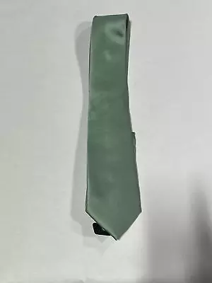 Mens Gianfranco Mint Green Tie With Matching Pocket Square NEW • $29.99