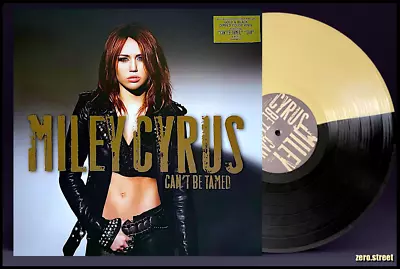 MILEY CYRUS Can't Be Tamed  LP On COLOR VINYL New SEALED Color YELLOW/BLACK • $45.98