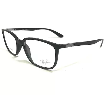 Ray-Ban Eyeglasses Frames RB7208 5204 LITEFORCE Matte Black Square 52-18-145 • $119.99