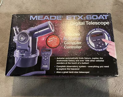 Meade ETX-60AT Digital Telescope Autostar Controller NEW • $199