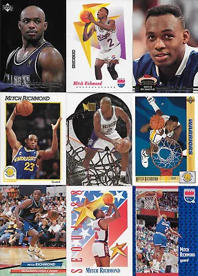 Mitch Richmond Card Lot Kansas State Wildcats Sacramento Kings Golden State • $4.99