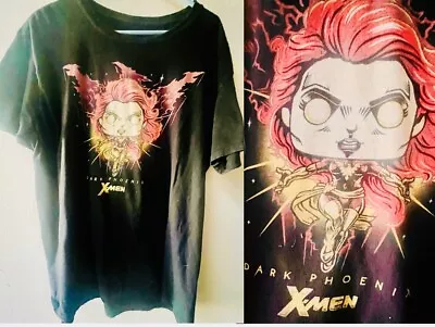 Funko Pop Shirt Dark Phoenix X Men Marvel Official Tee Mens Size XL • $13